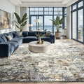 Toneed Washable 6x9 Area Rug by Toneed