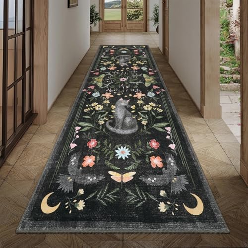 GarveeHome 2.5x8 Cat Washable Runner Rug - Image 2