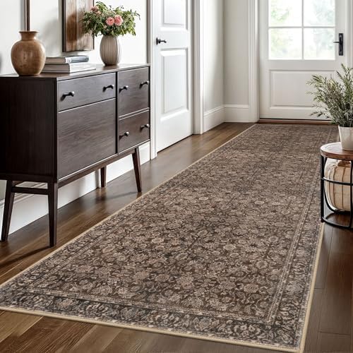 SIILOOM 3x10 Washable Runner Rug, Non Slip Soft Area Rug by SiiloomRug