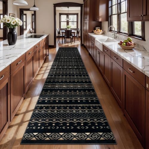 SERISSA 2x14 Washable Non-Slip Boho Runner Rug - Image 2