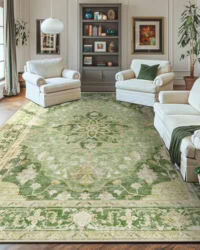RELEANY Washable Area Rug, Large 10'x14' - Image 3