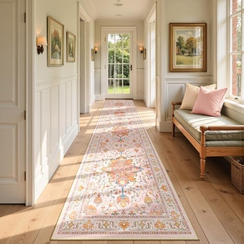 RELEANY Washable Area Rug, Runner 2'6"x12' by RELEANY