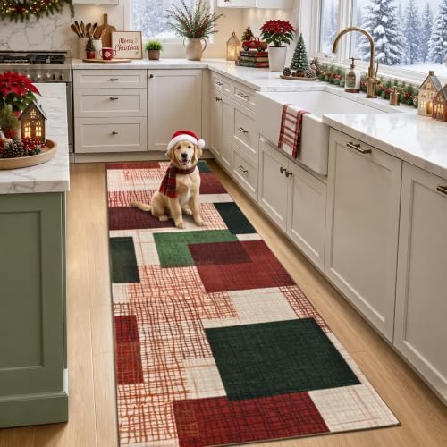 Washable 2x6 Runner Rug for Hallway Kitchen Bedroom by Ailyei