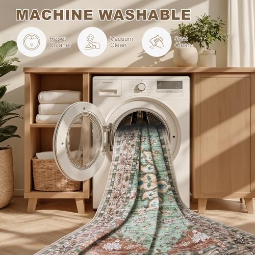 10x14 Area Rugs Living Room: Washable Rug - Image 6