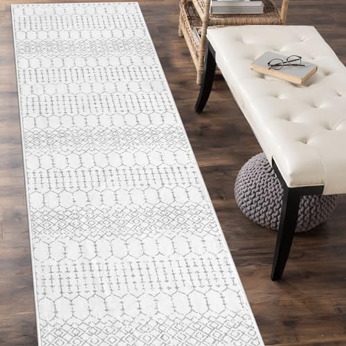Lahome Moroccan Kitchen Runner Rugs Non Skid Washable - Image 3
