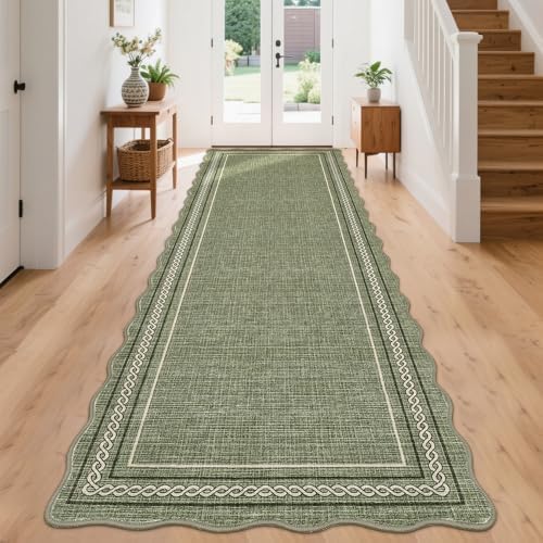 GarveeHome Scalloped Runner Rug by GarveeHome