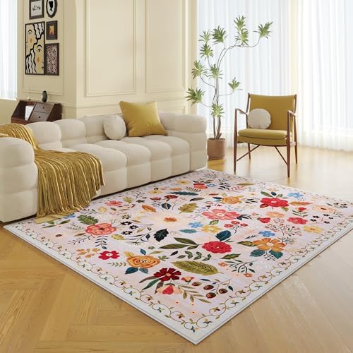 Rugcomf Area Rug 5x7 Washable - Image 5
