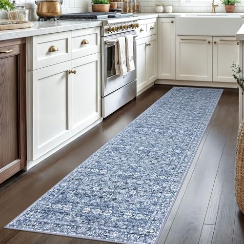 SIILOOM 2x8 Washable Runner Rug, Non Slip Soft Area Rug - Image 2