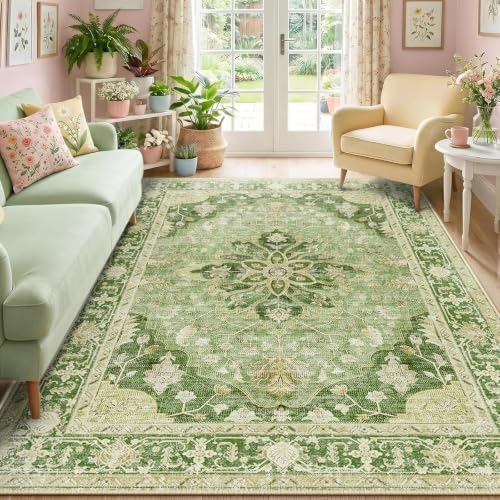 RELEANY Washable Area Rug by RELEANY