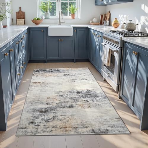 Toneed 4x6 Washable Non Slip Area Rugs - Image 2