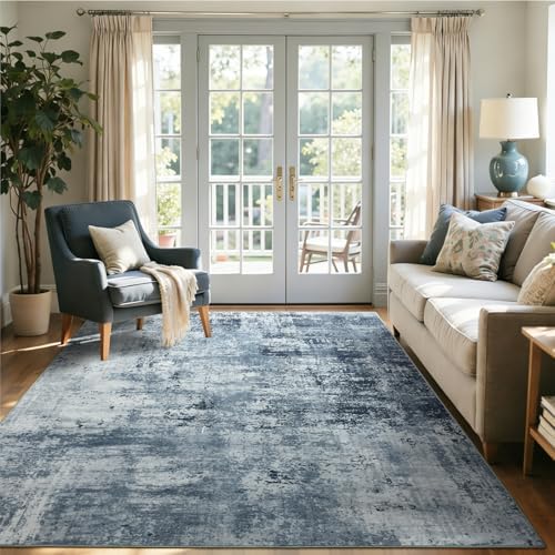 4x6 Ft Abstract Washable Area Rugs by Cuzwlovita