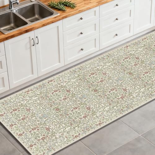 2'6" x 10' Runners Rug for Kitchen Washable Soft Carpet - Image 2