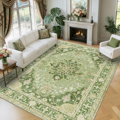 RELEANY Washable Area Rug, Large 9'x12' - Image 2