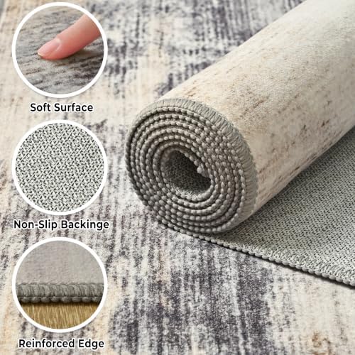 Toneed Washable 5x8 Area Rug - Image 6