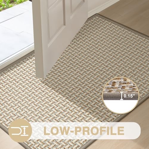 LEKEEPGO Door Mat Indoor Entrance 36"x59", Absorbent Indoor Door Mat Large - Image 4