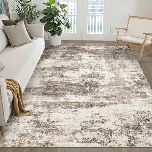 LOONGRUG 6x9 Area Rug Washable Neutral Modern Rug by LOONGRUG