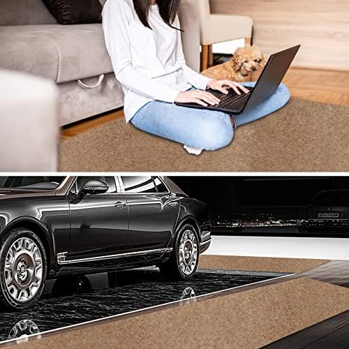 3' x 79' Runner Rugs with Rubber Backing, Indoor Outdoor Utility Carpet Runner - Image 6