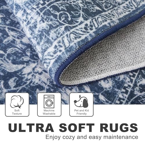 KILOCOCO Kitchen Rug Runner Sets of 2PCS 2x3 and 2x6 Washable Rugs - Image 4