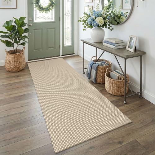 EARTHALL Woven Runner Rug 3x7 Ft Washable Runners by EARTHALL