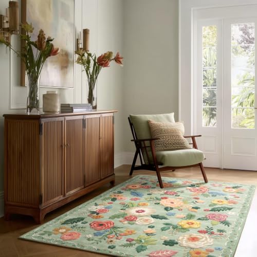 3x5 Bedroom Area Rug Washable: Throw Rugs - Image 5