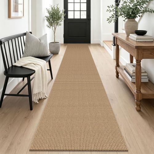 EARTHALL Woven Runner Rug 2x14 Ft Washable Runners by EARTHALL