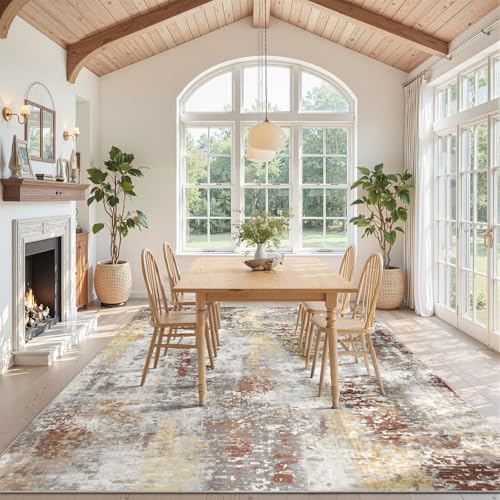 Toneed Washable 6x9 Area Rug - Image 3