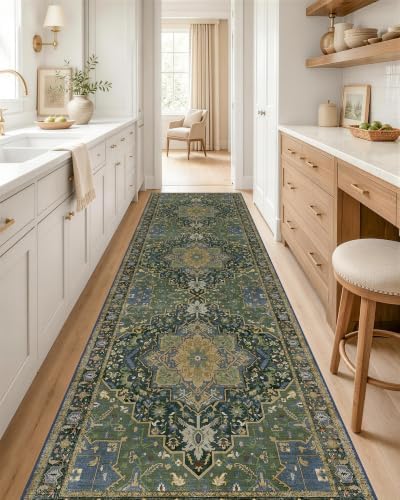 OLANLY 2x8 Washable Runner Rug, Soft Non Slip Carpet by OLANLY