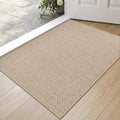 DEXI Thin Door Mat Indoor Entrance 17x30, Non Slip Entryway Mat by DEXI