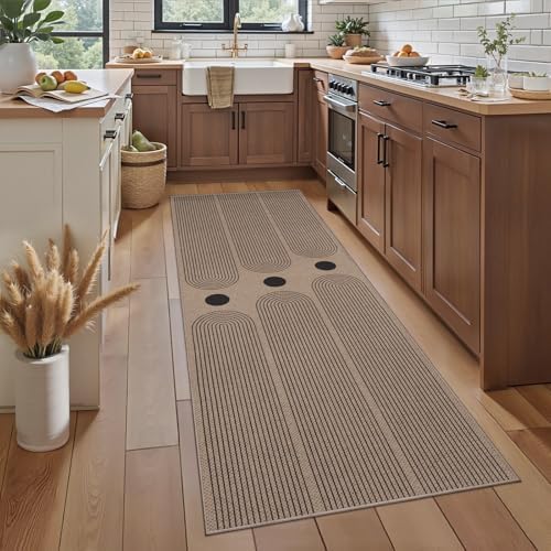 Tangsoo Easy Jute 2x6 Washable Kitchen Runner - Image 2