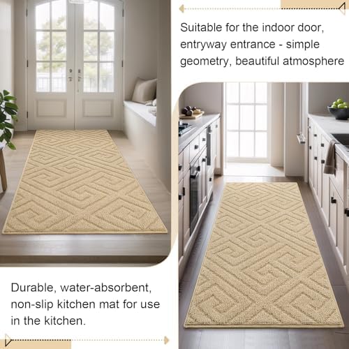 AROGAN Washable Chenille Hallway Runner Rug Non Slip Mat, 24x60 Inch - Image 7