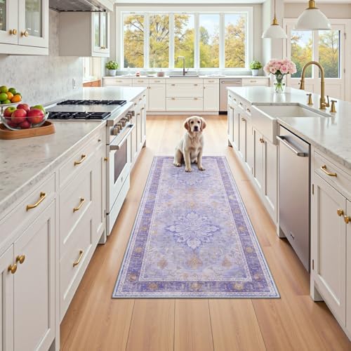 RELEANY Washable Area Rug, Runner 2'x5' - Image 2