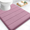 OLANLY Memory Foam Toilet Rugs U Shaped 24x20, Super Soft and Absorbent by OLANLY