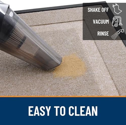OLANLY Front Door Mat Outside 59x23, All-Season Heavy-Duty Rubber Doormat - Image 5