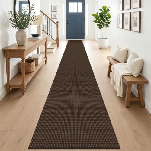 EARTHALL Woven Runner Rug 2x18 Ft Washable Runners by EARTHALL