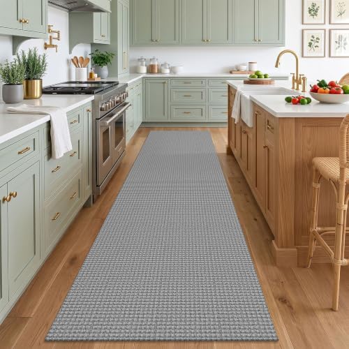EARTHALL Woven Runner Rug 3x9 Ft Washable Runners - Image 2