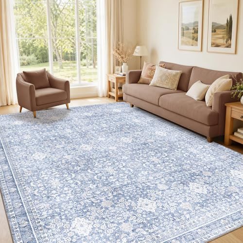 Sasttie 6x9 Area Rugs, Ultra-Soft Washable Rug by SASTTIE