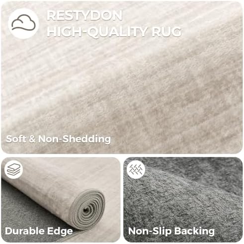 2x6 Runner Rug Non Slip, Washable Hallway Runner Rug - Image 7