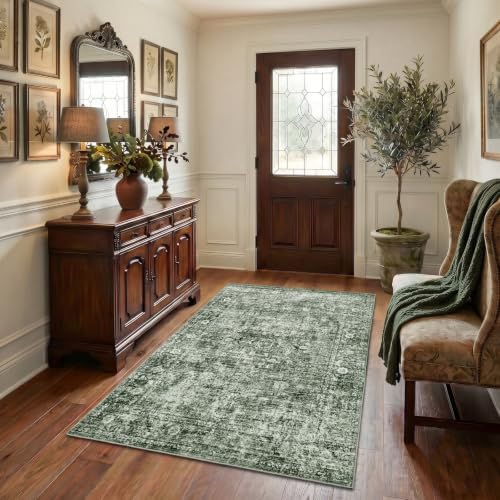 Homemate Washable Rug 4x6 Area Rugs by Homemate