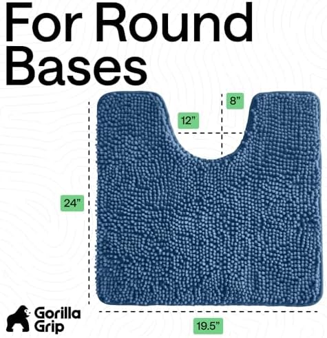 GORILLA GRIP Chenille Bath Rug Mat - Image 2