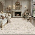 PureCozy 8x10 Beige Neutral Area Rug by PureCozy
