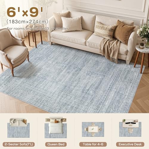 Nakagishi Neutral 6x9 Area Rugs - Image 5