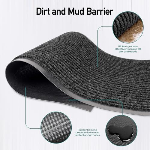 MaxMat® Extra Large 4x8 Rug Commercial Floor Mat, Feet Heavy Duty, Waterproof - Image 3