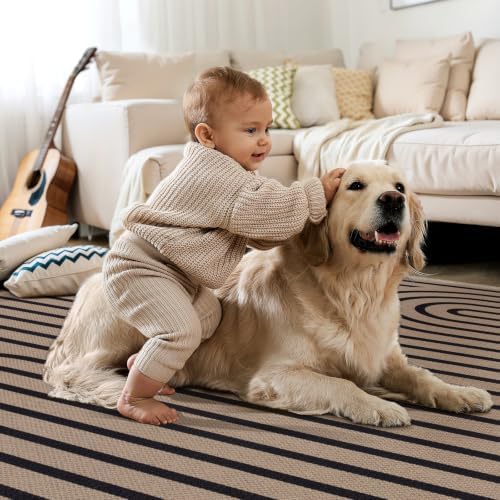 Tangsoo Easy Jute 2x6 Washable Runner Rug - Image 6