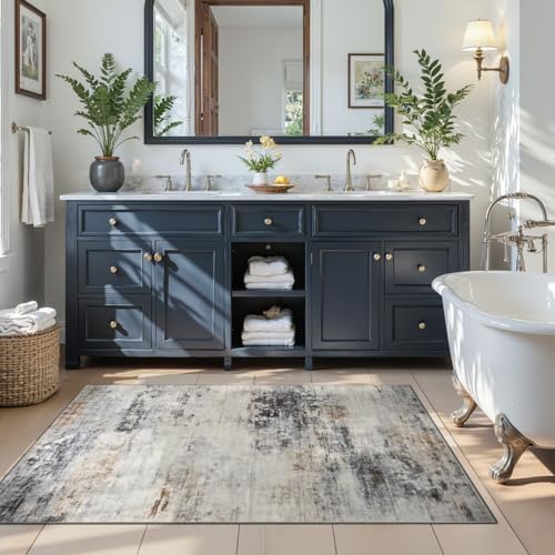 Toneed 3x5 Washable Non Slip Area Rugs - Image 5