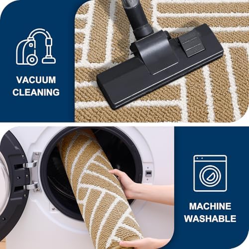 OLANLY Indoor Door Mat 48x32, Low-Profile Dirt Resistant Doormat - Image 5