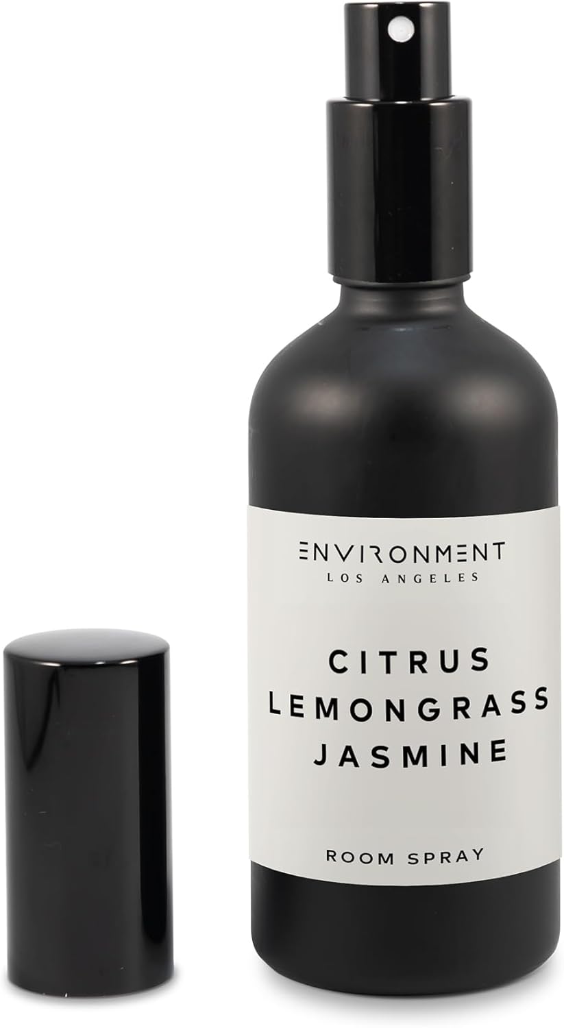 Stone Candles Environment Inspired by 5-Star Hotels WH Room Spray, 100ml Air Freshener (Citrus | Lemongrass | Jasmine) Home Fragrance Accessories, Room Perfume, Room Deodorizer, Vegan & Cruelty-Free