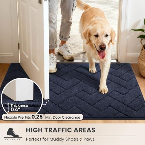 PURRUGS Dirt Trapping Door Mat Indoor Entrance - Image 6