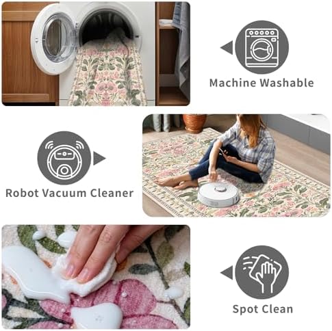 2x6 Soft Washable Runner Rugs: Velvet Feel & 5-10 Degrees Warmer Underfoot - Image 6