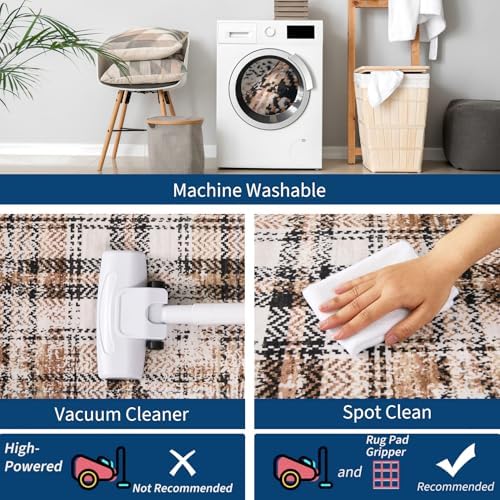 Garvee Washable Runner Rug 2x6 Hallway Runner Non Slip Kitchen Rugs Soft Low - Image 3