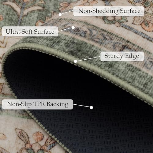 Ruaruarug Washable Area Rug 9×12 - Image 7